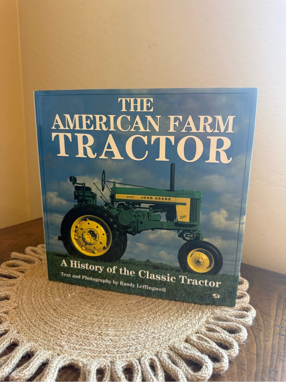 Vintage The American Farm Tractor John Deere Book Farm History Hardcover Book